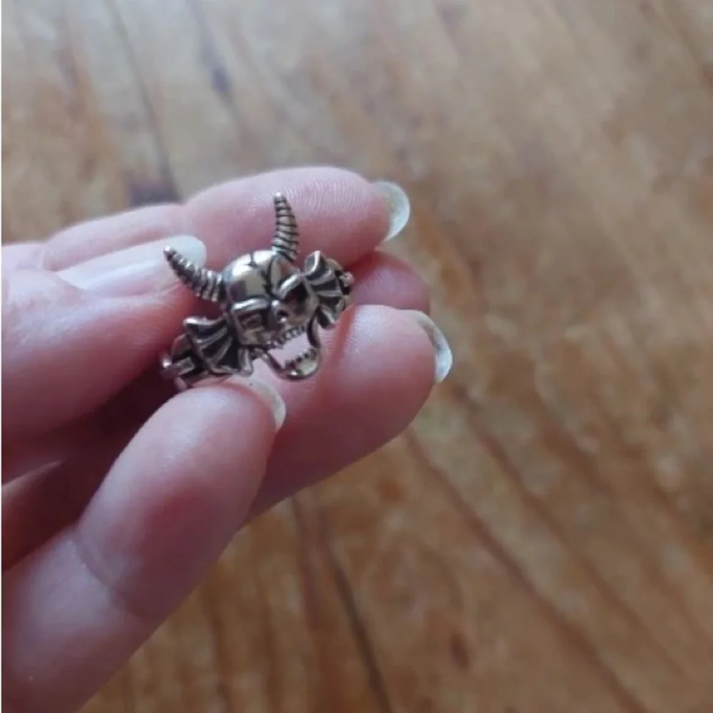 1 pcs Pandora x Stranger Things D&D FHC or demogorgon  Ring Sz 5-9